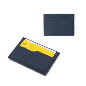 VENTURE WALLET. Porte-cartes en polyuréthane pour 5 cartes avec protection RFID