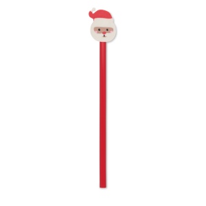 Crayon Noël avec gomme - CLAUS