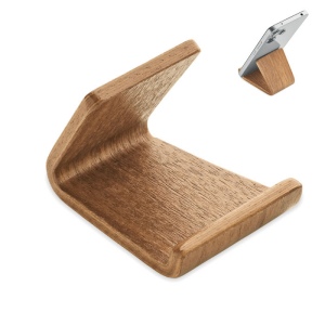 Support de téléphone en bois de no - HOLD