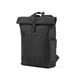Sac à dos Rome 12L en rPET. Fermeture enroulable avec velcro