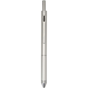 Stylo à bille 4 en 1 RCS Tine en acier inoxydable recyclé
