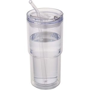 Gobelet en plastique à double paroi Archer de 480 ml