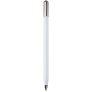 Stylo à bille à mécanisme rotatif SMART en aluminium recyclé (encre noire)