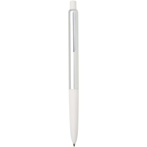 Stylo à bille Soffit en aluminium recyclé, à mécanisme à clic et anodisé (encre bleue)