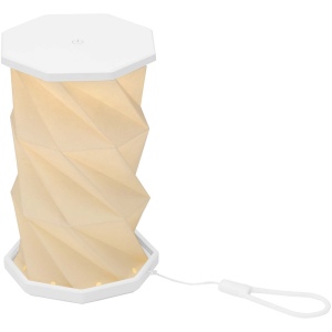 Lampe de table pliable et à intensité variable Celestia en plastique recyclé