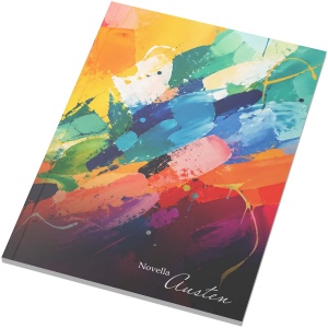 Carnet à couverture souple A5 Novella Austen avec 50 feuilles