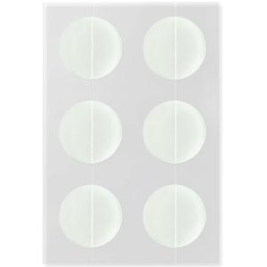 Lot de 6 patchs anti-imperfections avec une enveloppe en papier imprimée en couleur