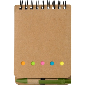 Pochette de notes adhésives Rodrigo - Carton recyclé