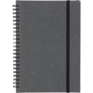 Carnet Egon - Cuir recyclé - A5 - Ligné