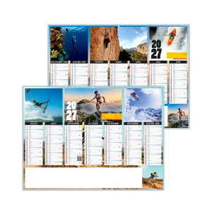ADRENALINE 2027 - MICRO 210 X 155 MM - LEGER - SANS TROU - MARQUAGE QUADRI R/V IDENTIQUES