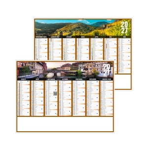 LIBERTE GRAND-EST 2027 - MICRO 210 X 155 MM - LEGER - SANS TROU - MARQUAGE QUADRI R/V IDENTIQUES