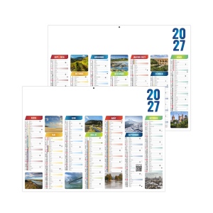 SCOLAIRE EMILIEN 2027 - MICRO 210 X 155 MM - LEGER - SANS TROU - MARQUAGE QUADRI PHOTOS PERSONNALISEES