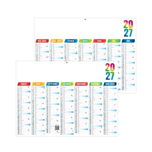 ARLEQUIN 2027 - MICRO 210 X 155 MM - LEGER - PAS DE TROU - MARQUAGE QUADRI R/V IDENTIQUES