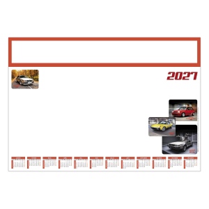 SOUS-MAIN JACKY 2027 - SM 60 600 X 420 MM - 40 FEUILLETS - MARQUAGE QUADRI