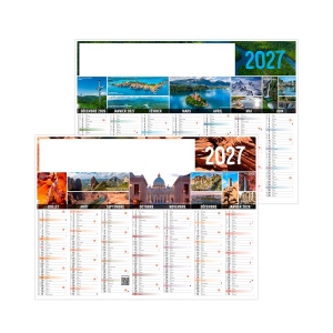 BARNABE 2027 - MICRO 210 X 155 MM - LEGER - SANS TROU - MARQUAGE QUADRI R/V DIFFÉRENTS