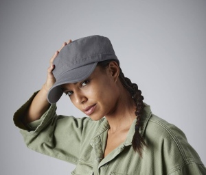 Casquette armée coton lourd délavé