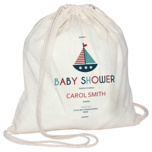 Sac a dos ficelle coton (+Quadrilaser fond clair QL1)
