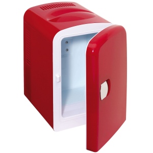 Mini réfrigérateur rouge HOT AND COOL