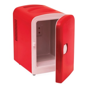 Mini réfrigérateur rouge HOT AND COOL