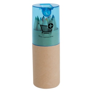 Boite 12 crayons couleurs (+Tampographie TA31)