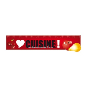 Regle souple pvc 30 cm  (+Quadri numérique QV11)