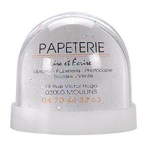 Presse-papiers boule a neige (+Copie laser CL21)