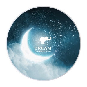 Tapis de souris rond (+Vision laser VL11)
