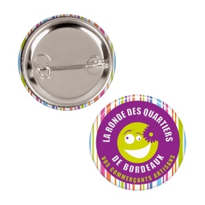 Badge rond ø 5,9 cm (+Copie laser CL11)