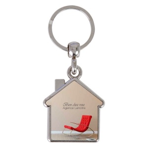 Porte-cles maison 1 face  (+Copie laser CL11)