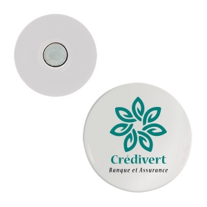 Badge textile aimant ø 5,8 cm (+Copie laser CL11)