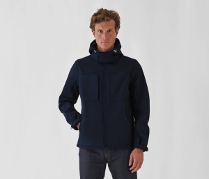 Veste softshell homme à capuche