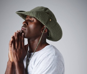 Chapeau coton lourd délavé