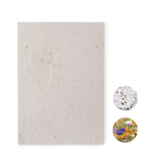 ASIDE - Papier A5 graines de fleurs