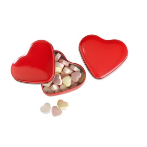 LOVEMINT - Boîte coeur avec bonbons