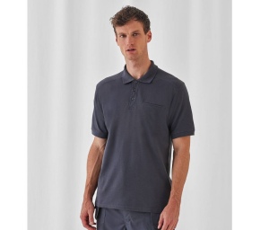 Polo de travail coton avec poche