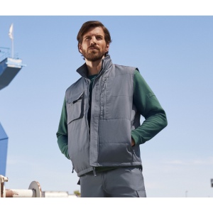 Bodywarmer polycoton lavable à 60°