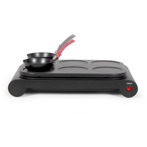 Set mini woks, crêpière et grill