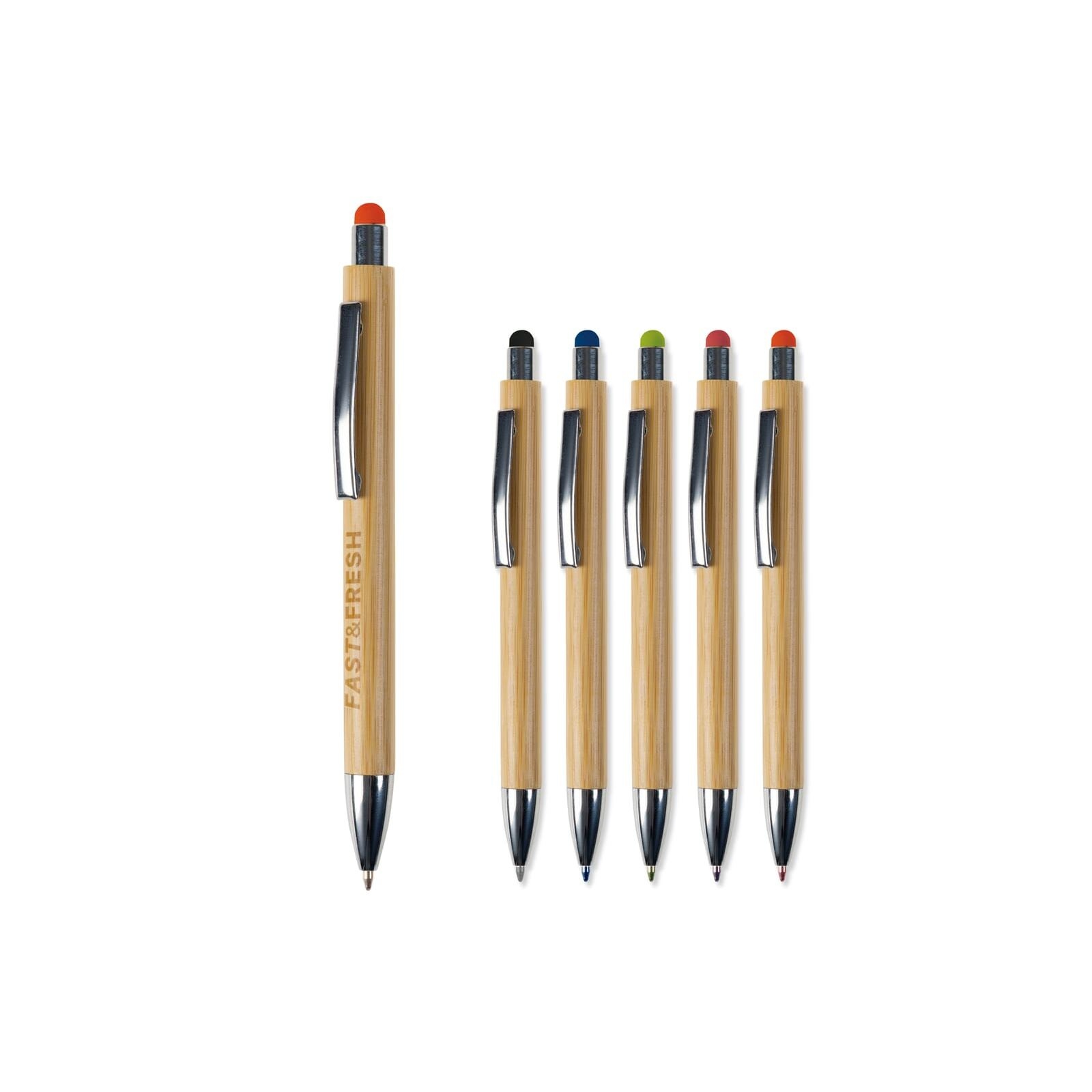  Stylo-stylet New York en bambou