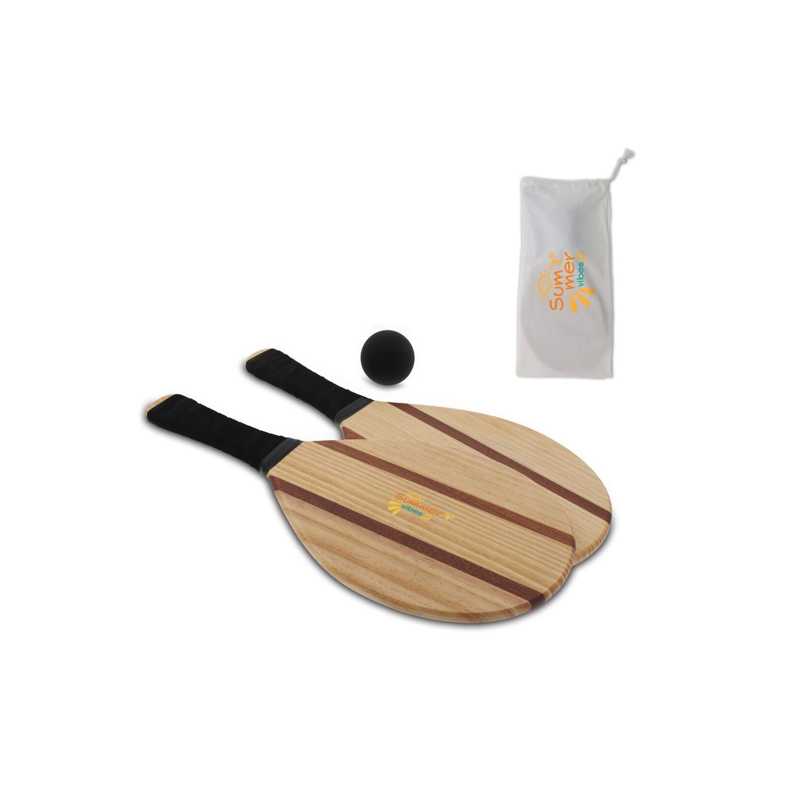 Set de plage frescobol en bois