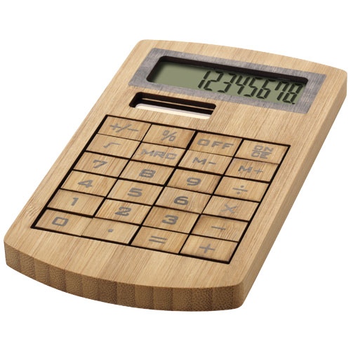 Calculatrice en bambou Eugene
