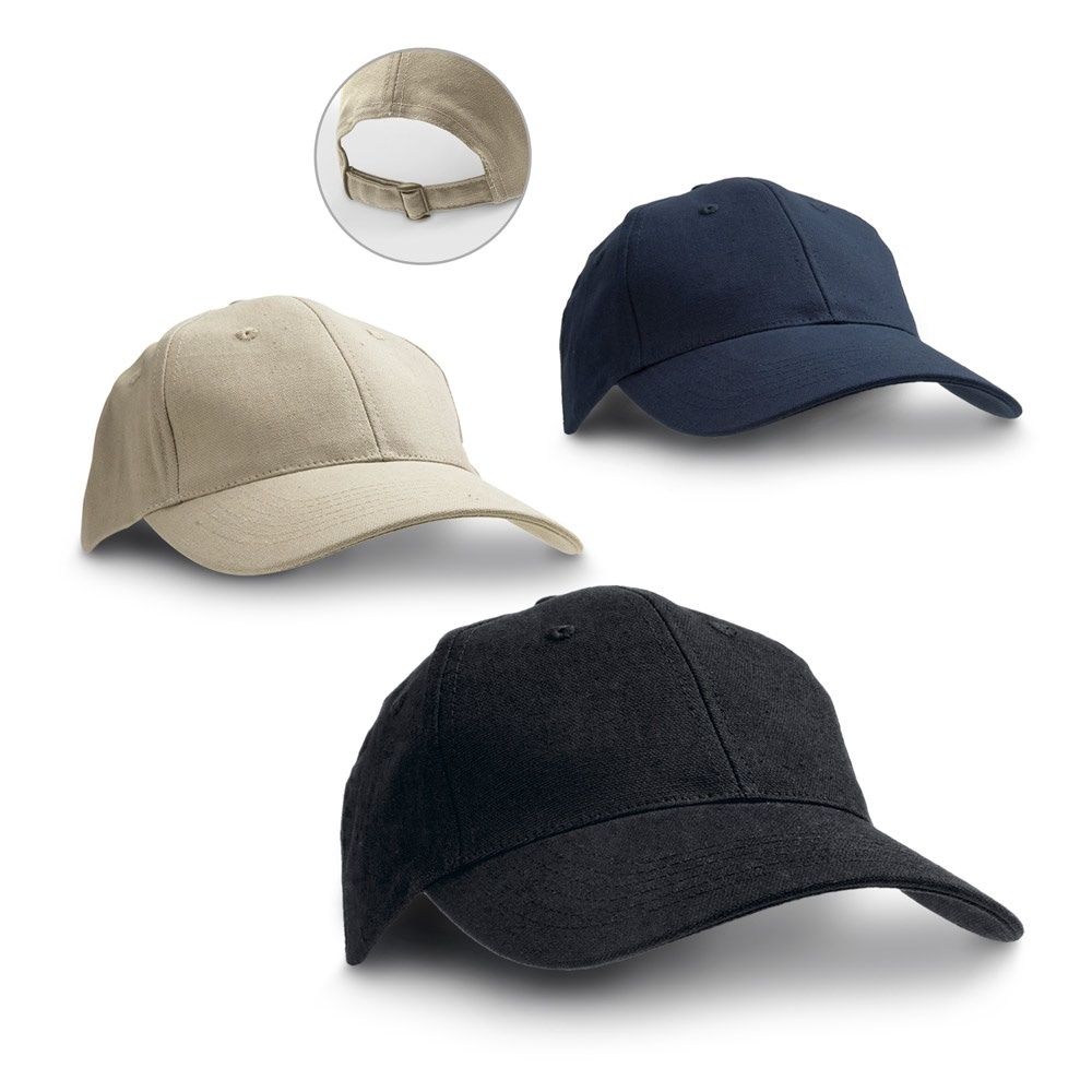 CHRISTIAN. Casquette en 100% coton Canvas