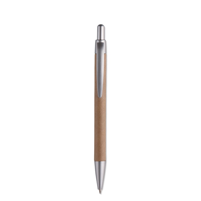 PUSHTON - Stylo bille avec corps en cart