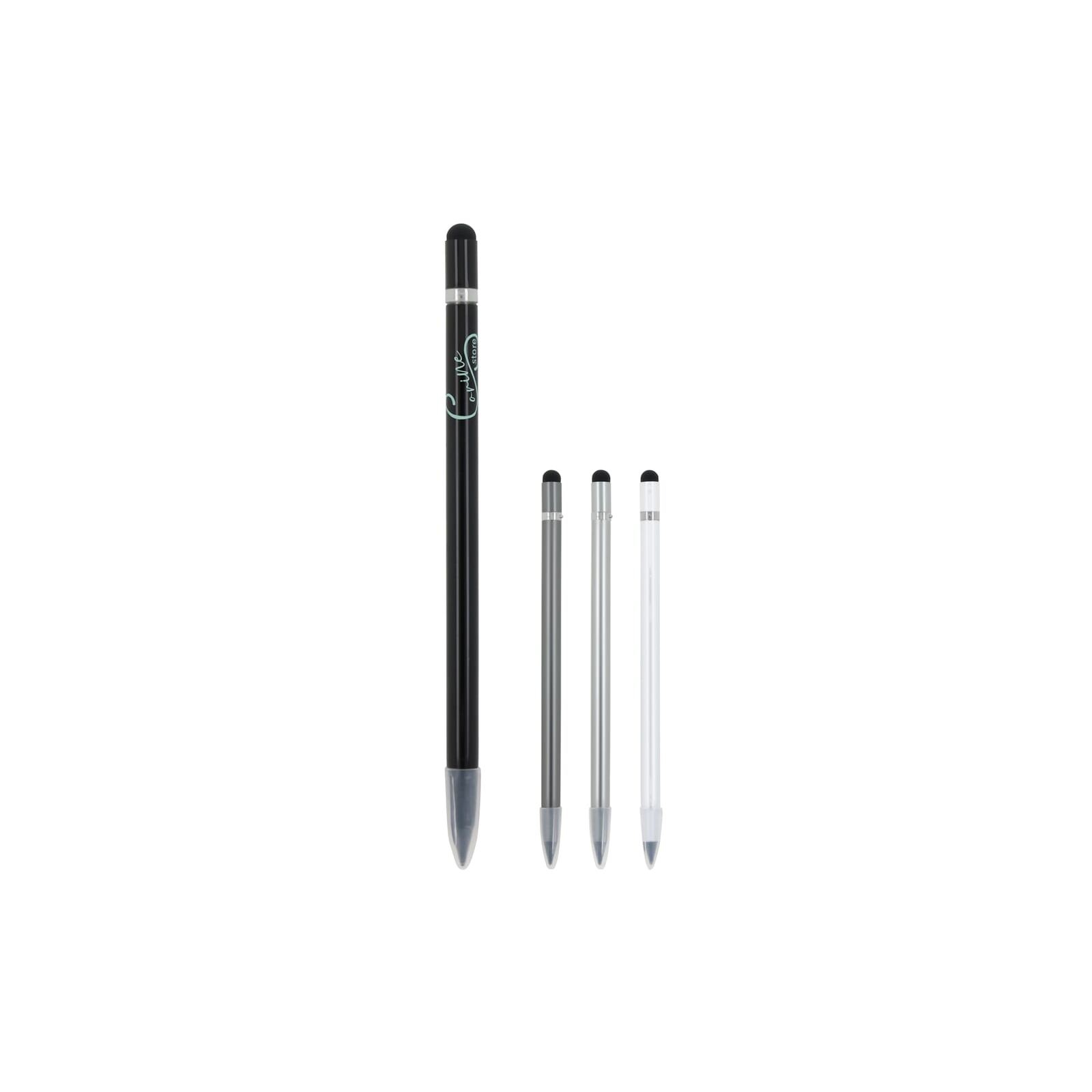 Crayon en aluminium longue durée avec gomme