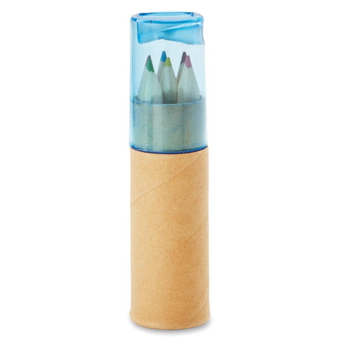 PETIT LAMBUT - Tube de 6 crayons de couleur