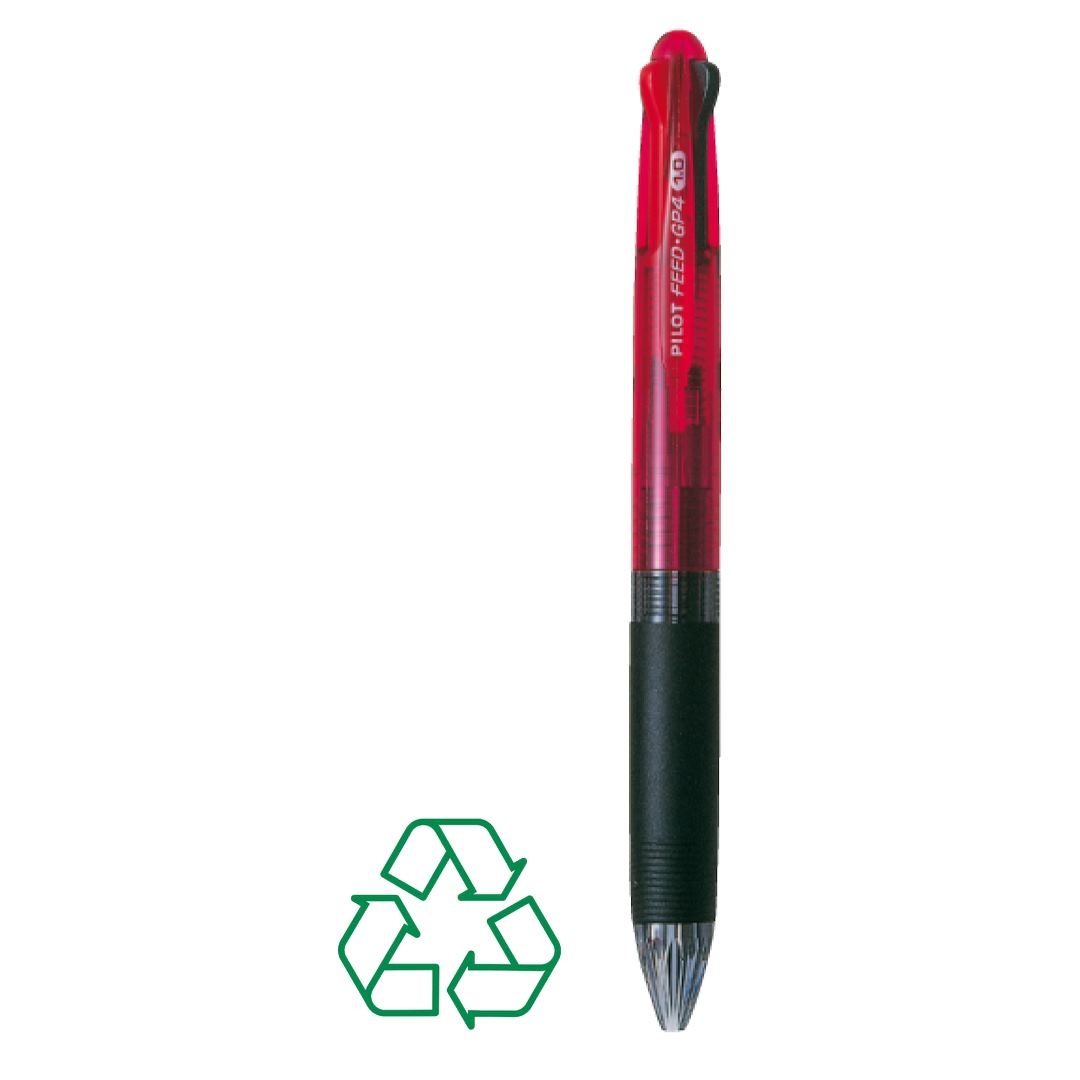 Stylo bille 4 couleurs PILOT Feed GP4