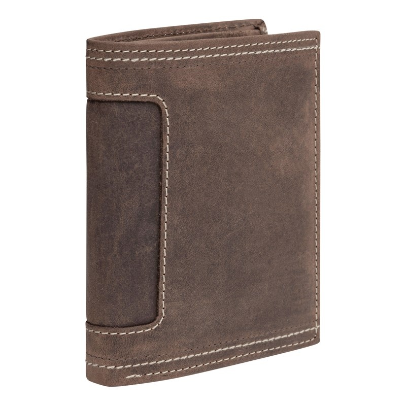 Portefeuille en cuir véritable WILD STYLE II