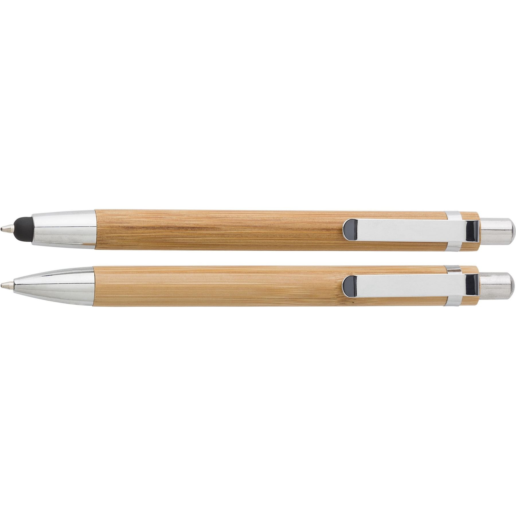Parure de stylo bille et porte-mine en bambou Darlene