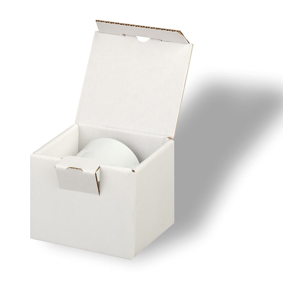 Boîte en carton blanc P1A