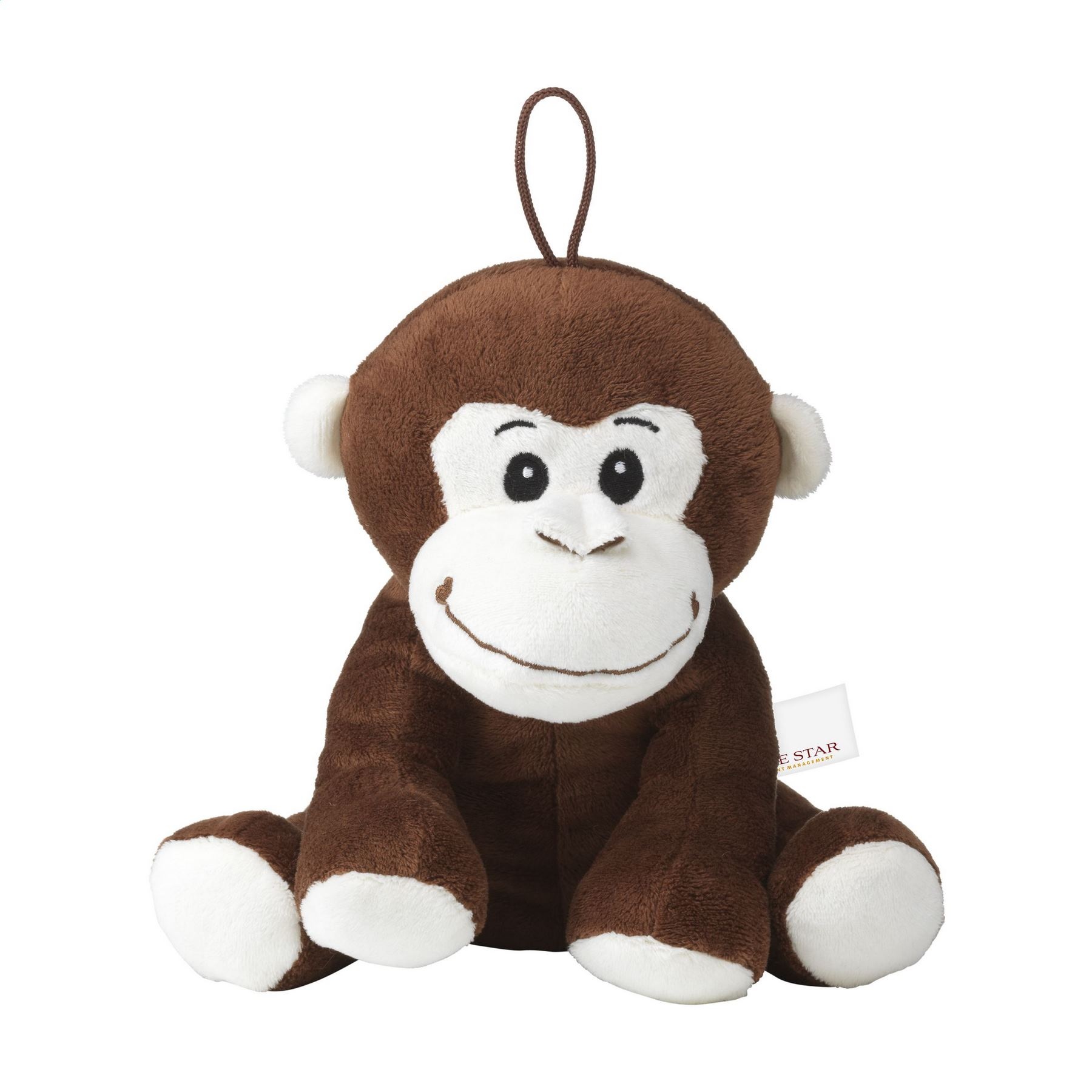 Moki singe en peluche
