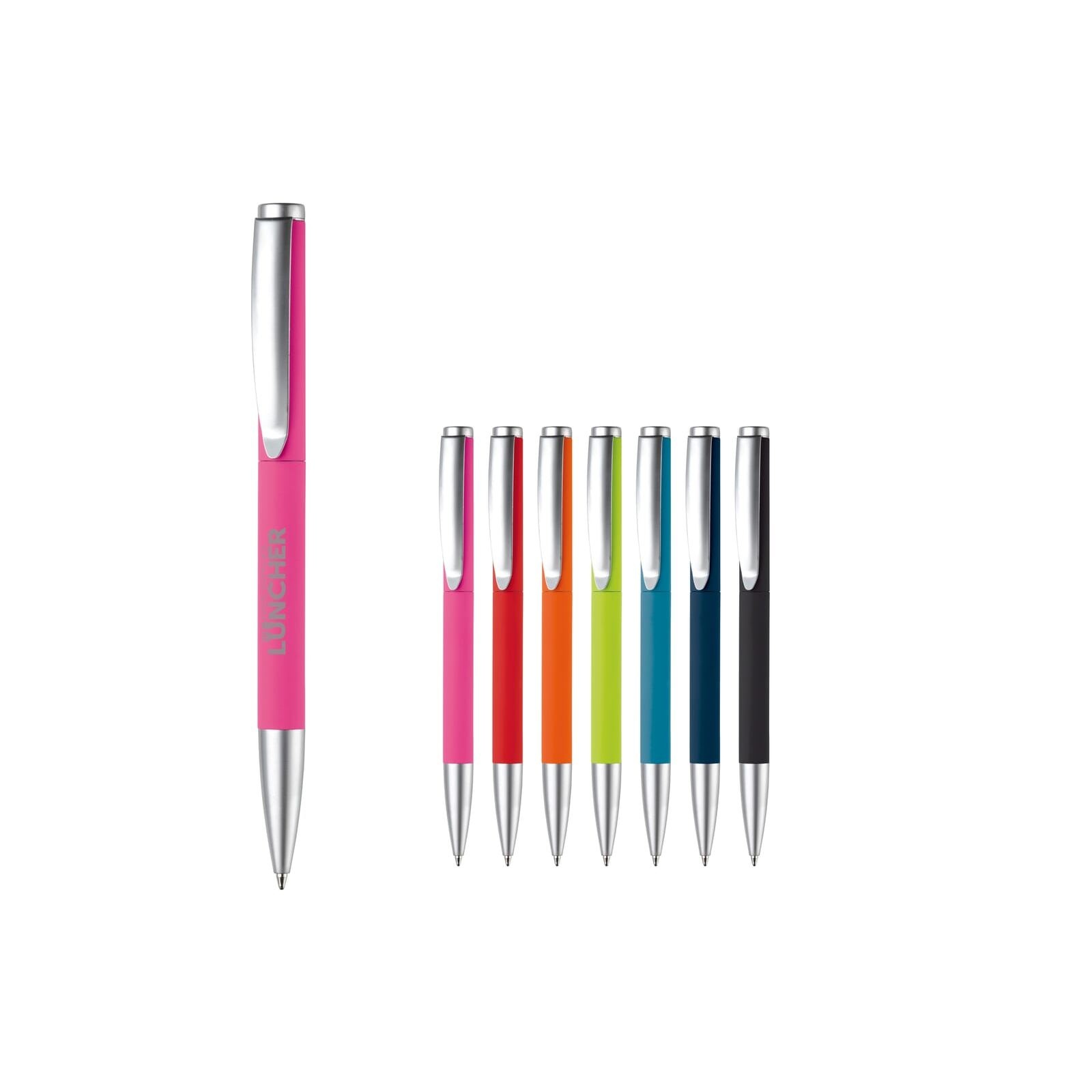 Stylo Modena Métal toucher doux